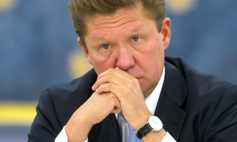 Миллер грозит, что "Газпром" выключит газ для Украины