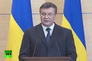 Янукович заявил, что он жив и все еще президент Украины