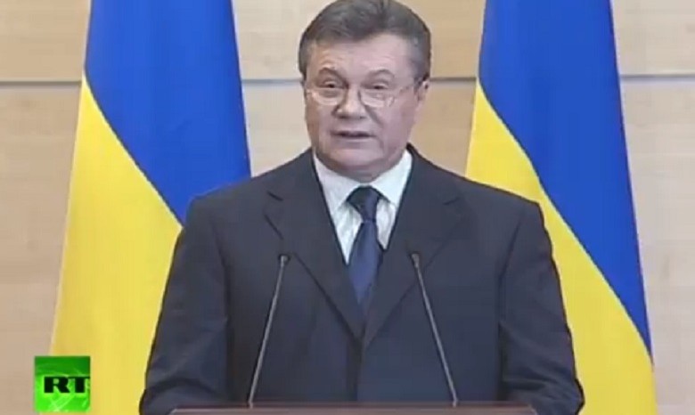 Янукович заявил, что он жив и все еще президент Украины