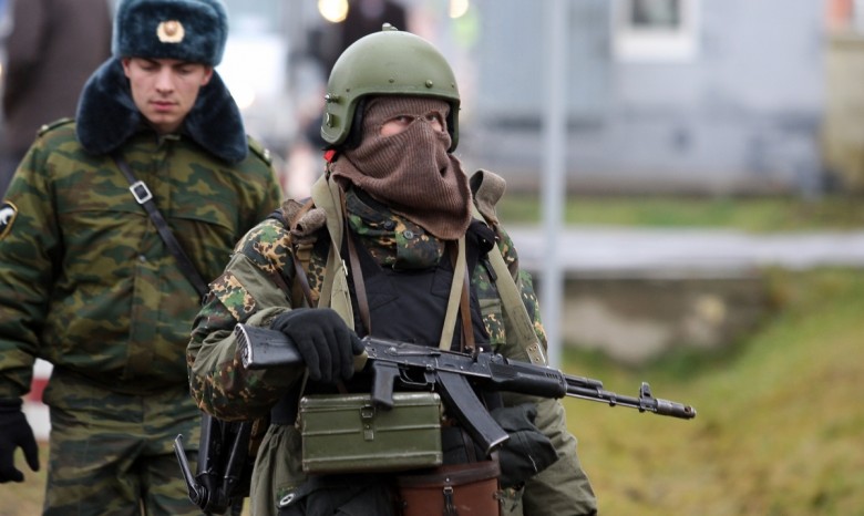Российские военные захватили пост радиоразведки в Крыму
