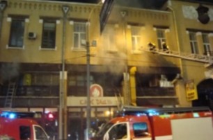 Ночью в Киеве горел Бесарабский рынок