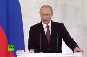 Путин сравнил жителей Крыма с мешком картошки