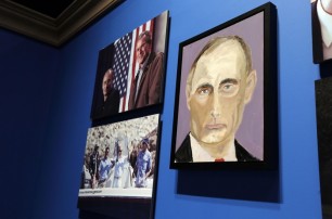 Джордж Буш-младший нарисовал портрет Путина