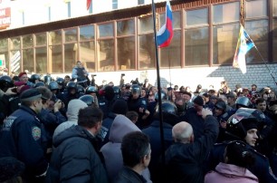 В Харькове блокируют Евромайдан