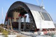 В Чернобыле начали передвигать Арку укрытия