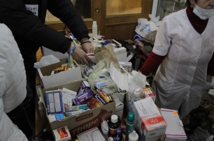 Лекарства, украденные на Майдане, будет искать милиция