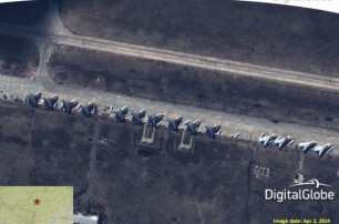 Штаб НАТО опубликовал снимки войск РФ на границе с Украиной