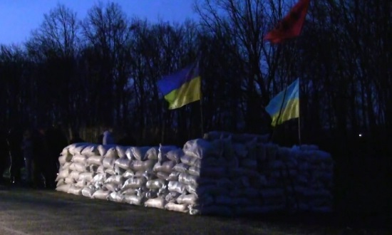 В Донецкой области напали на блок-пост десантников