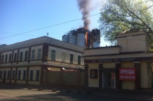 На старейшем киевском пивзаводе — пожар