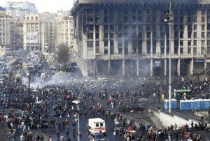 Дом профсоюзов в Киеве может обрушиться