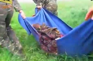 Появилось видео эвакуации раненых солдат под Краматорском