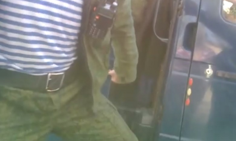 В Краматорске женщины прогнали вооруженных сторонников ДНР