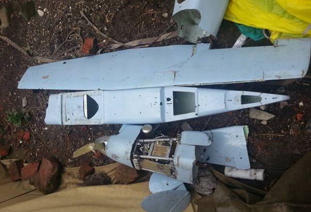 Беспилотник, сбитый на Донбассе, оказался российским самолетом-разведчиком