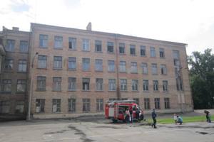 В одной из киевских школ произошел пожар