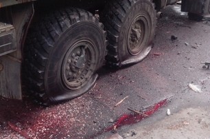 В Донецке КамАЗ с бойцами «ДНР» врезался в маршрутку