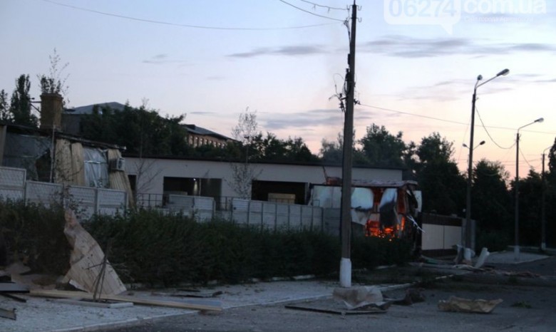Бойцы ДНР в четвертый раз атаковали танковую базу в Артемовске