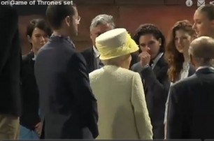 Британская королева посетила площадку «Игры престолов»