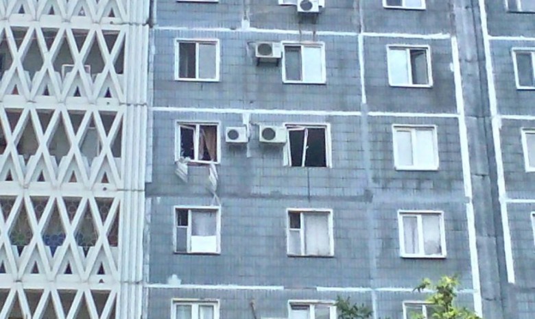 В запорожской девятиэтажке произошел взрыв