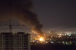 В Киеве на левом берегу произошел сильный пожар