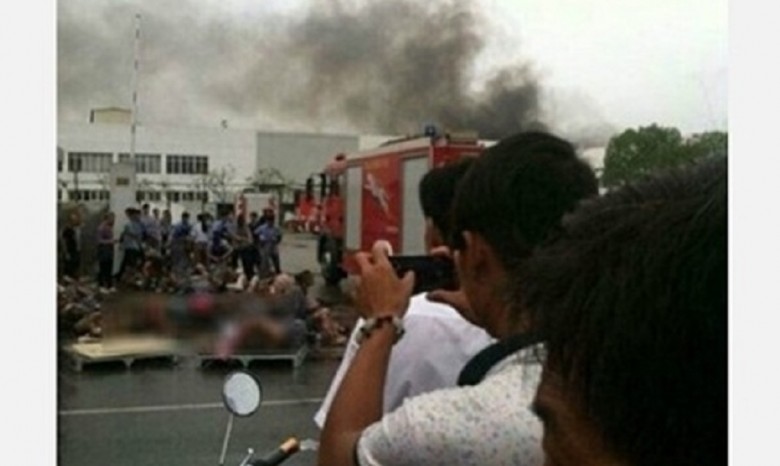 На китайской фабрике прогремел взрыв, 65 человек погибли