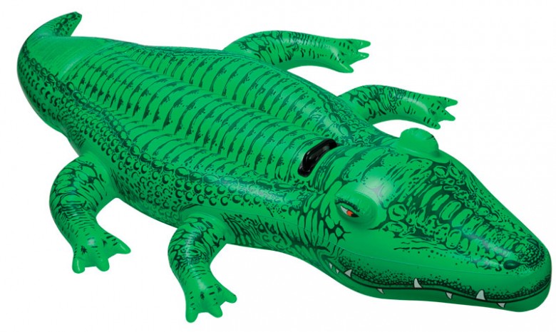 Французская таможня уничтожила 14 тысяч китайских надувных крокодилов