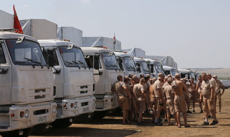 16 КамАЗов из «гуманитарного конвоя» прибыли на границу - замглавы Фискальной службы