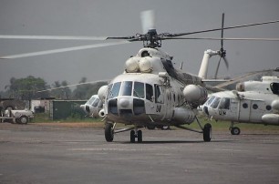 Транспортный вертолет миссии ООН потерпел крушение