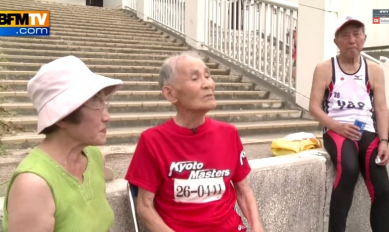 100-летний японец хочет победить в беге Усейна Болта
