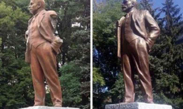 В Харькове отреставрировали поваленного Ленина