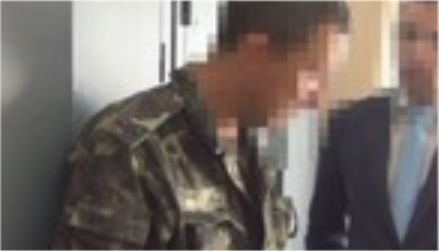 В Днепропетровске поймали офицера военкомата, который «отмазывал» от мобилизации