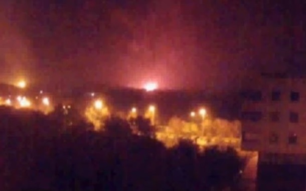 В результате обстрела загорелся Донецкий аэропорт