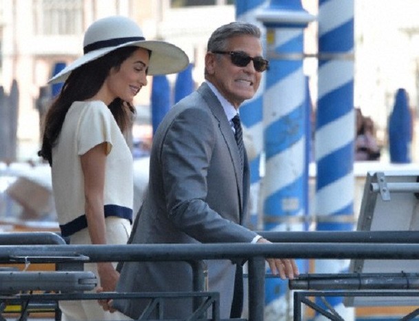 Джордж Клуни женился в Венеции