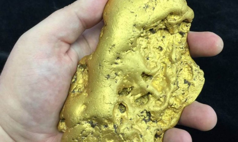 В Америке нашли самый большой золотой самородок