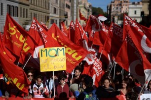 В Риме бастуют против реформ правительства