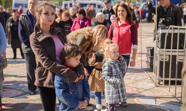 Селяне Киевщины идут на выборы как на праздник