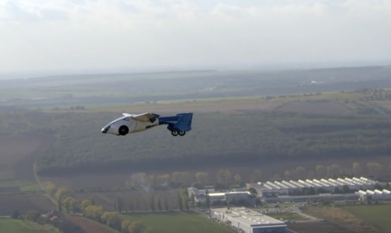 В Вене представили первый летающий автомобиль
