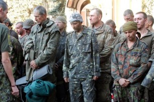 Под Луганском украинские военные обменялись пленными