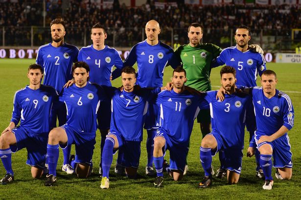 Сборная Сан-Марино по футболу после 61 поражения наконец-то сыграла вничью