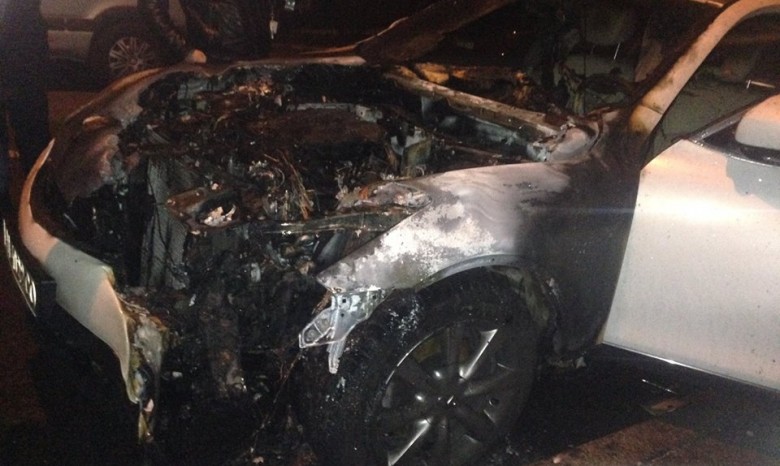 Пресс-секретарю Кличко сожгли автомобиль