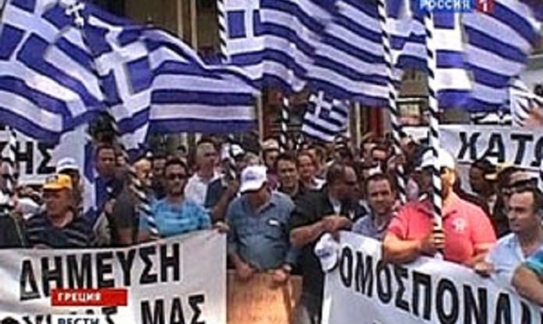 В Греции бастуют журналисты