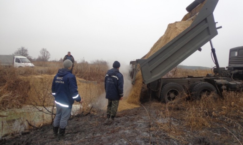 В Черниговской области горят 120 га торфяников