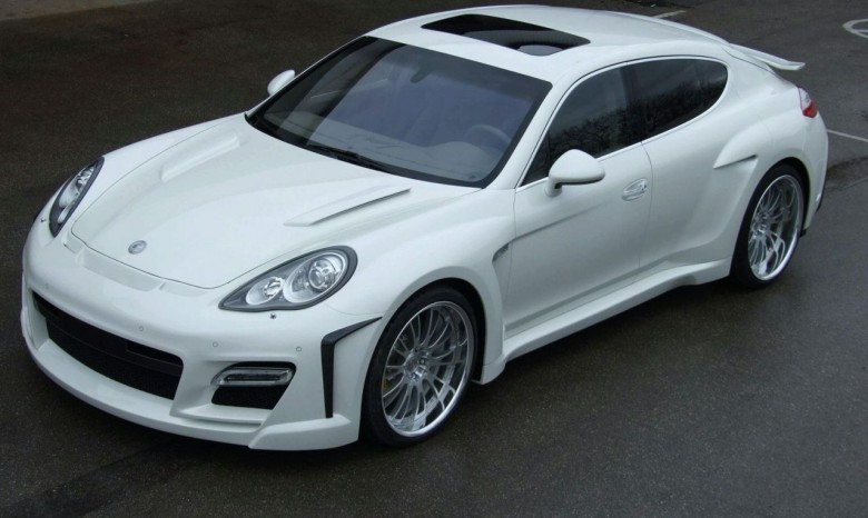 В Киеве поймали угонщиков Porsche Panamera