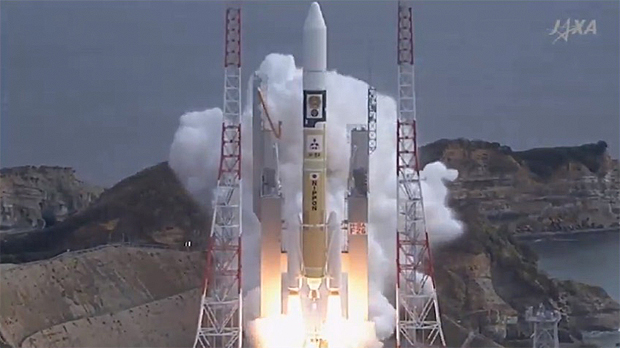 Япония запустила зонд «Хаябуса-2» к астероиду