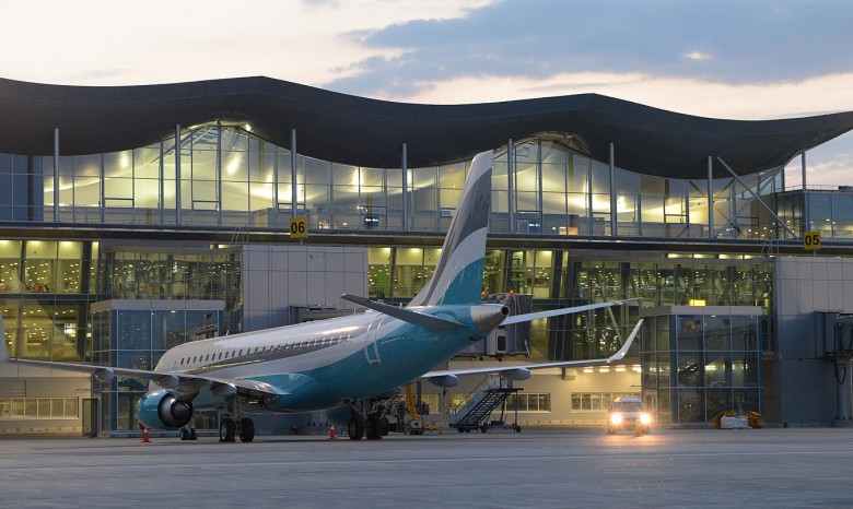 Киевский аэропорт потерял 40% пассажиров