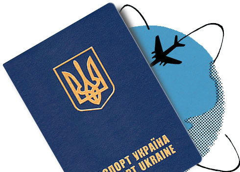 С 1 января украинцы будут летать в Россию по загранпаспорту