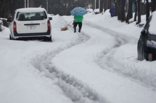Снегопад в Японии забрал жизни 5 человек
