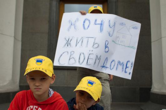 Количество вынужденных переселенцев в Украине превысило 610 тысяч человек