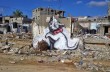 Бэнкси тайком пробрался в сектор Газа, чтобы нарисовать котика