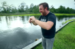Американец поймал рыбу при помощи дрона
