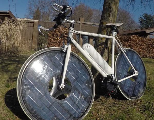 В Дании создан велосипед с солнечными батареями в колесах